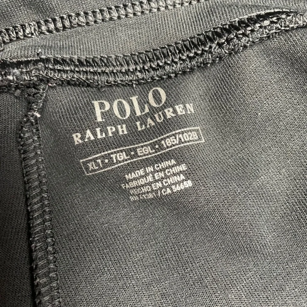 Polo Ralph Lauren Mens XLT Black Double Knit Jogger Sweatpants Big and Tall